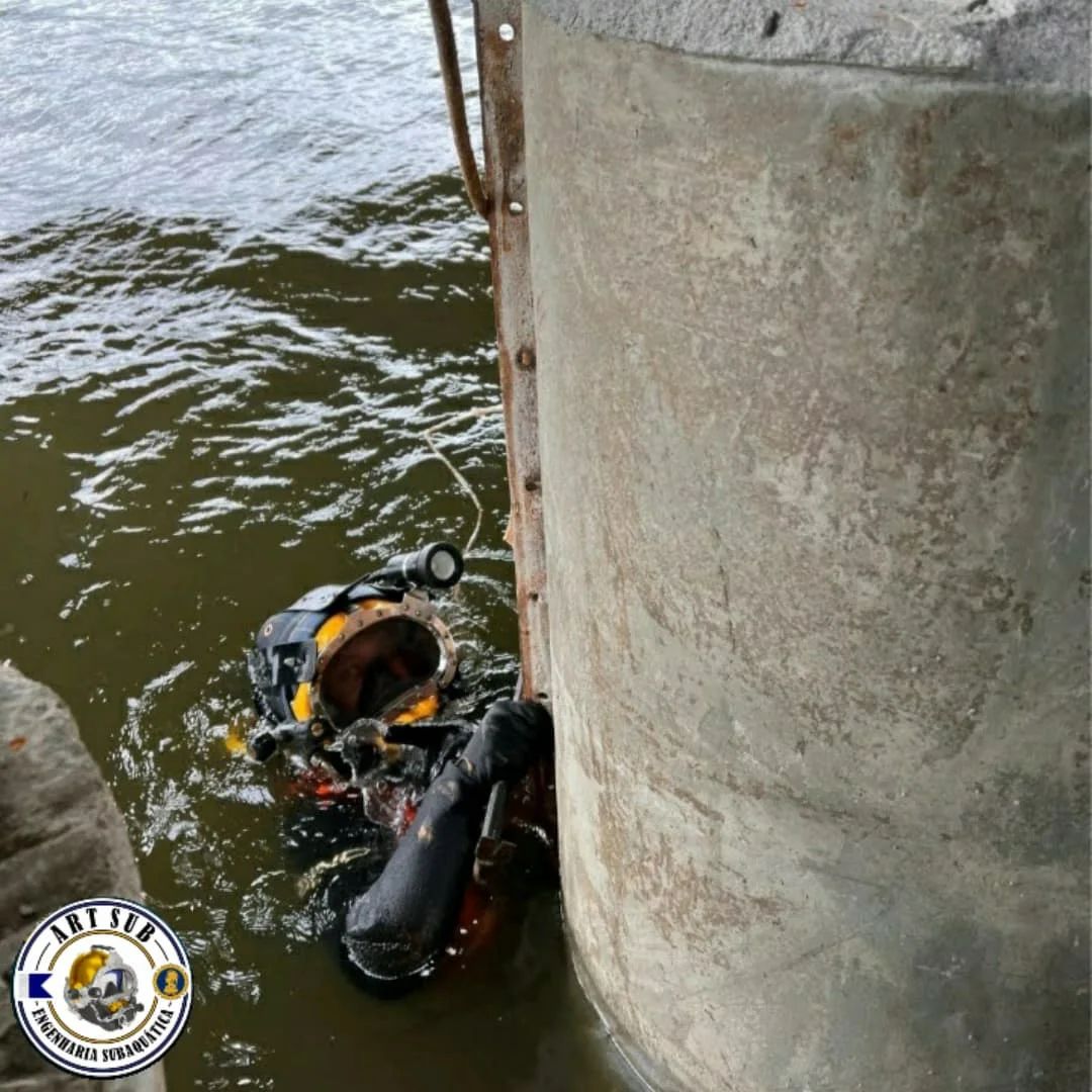 Recuperação estrutural subaquática técnica em Jacareí e estruturas portuárias